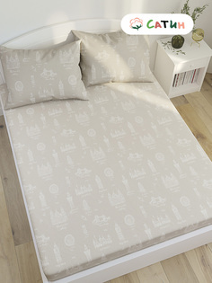 Простынь Milky Garden "Foggy Albion" 200х215 см
