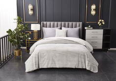 Покрывало Sofi De Marko Антуан серый 160х220/Пл-Анс-160х220