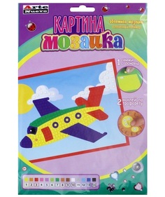 Картина-мозаика Самолет Arte Nuevo