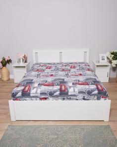 Простыня на резинке, бязь "Всё себе", Дом Лорда, Размер: 200 х 200