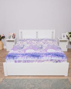 Простыня на резинке, бязь "Всё себе", Столица моды, Размер: 180 х 200