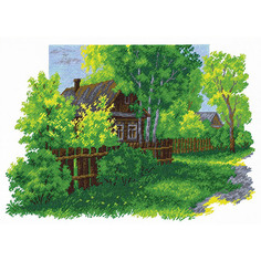 Набор для вышивания РC-Студия "Деревенский пейзаж" 41*28 см