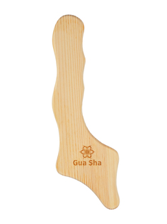 Массажер гуаша LEI из натурального дерева Большой