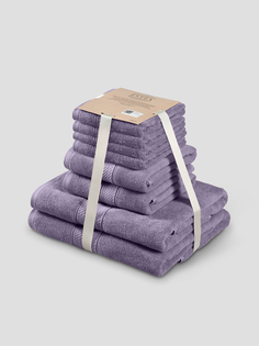 Комплект полотенец Мартос Сирен 30Х50-4/50Х80-2/70Х130-2, 100% Хлопок, 500 Г/М2 Estia