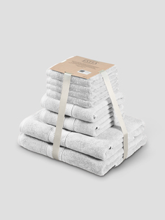 Комплект полотенец Мартос Бел 30Х50-4/50Х80-2/70Х130-2, 100% Хлопок, 500 Г/М2 Estia