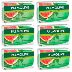 Освежающее туалетное мыло Palmolive Натурэль Летний Арбуз 90 г 6 шт