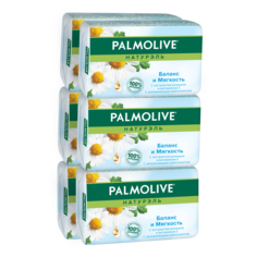 Мыло PALMOLIVE Баланс и мягкость ромашка и витамином Е 90 г 6 шт в наборе