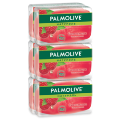 Мыло PALMOLIVE Смягчающее с глицерином малиновое 90 г 6 шт в наборе