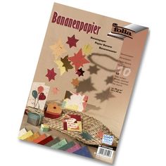 Бумага Folia банановая, 35 г/м², 23*33 см, упак./10 листов, Folia