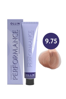 Крем-краска для окрашивания волос OLLIN 9/75 блондин коричнево-махагоновый 60 мл