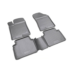 Коврики в салон Element для Volkswagen Touran I, II, 4 шт.,полиуретан, серые