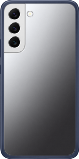 Чехол Samsung Frame G0 прозрачн.с темно-синей рамкой (EF-MS906CNEGRU)