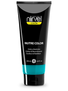 Гель-маска NUTRE COLOR для тонирования волос NIRVEL PROFESSIONAL бирюзовая 200 мл