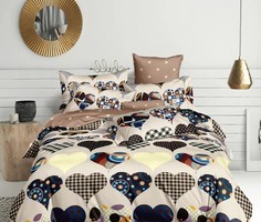 Постельное белье Sleeping Place Поплин 100% хлопок 349П-200-50 Евро 50х70 (2 шт.)