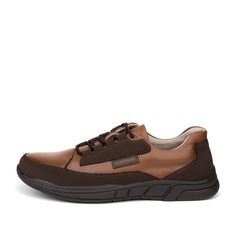 Полуботинки мужские quattrocomforto 248-12MV-033VT коричневые 44 RU