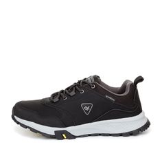 Полуботинки мужские quattrocomforto 189-12MV-039GT черные 44 RU