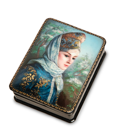 Шкатулка в технике декупаж "Сударыня" (10х8х3,5) Art East