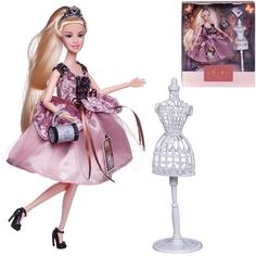 Кукла ABtoys Королевский прием с диадемой в платье с пайетками, 30 см PT-01639