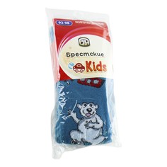 Колготки детские Брестские 3265 махровые цвета морской волны р. 92-98