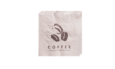 Салфетки бумажные Bouquet Coffee time двухслойные сервировочные 33 х 33 см 25 шт