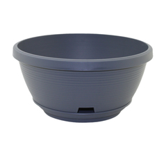 Горшок Live-in-green Марсель с поддоном серый муссон 2,7 л