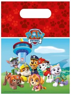 Пакеты для подарков Procos Paw Patrol 6 шт