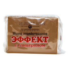 Хозяйственное мыло ЕЖК Эффект с глицерином 300 г