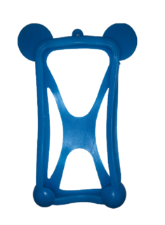 Чехол бампер накладка на смартфон телефон универсальный blue Tukzar