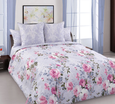 Постельное белье "Оттепель 3 Сер. арт. 4650ПН" (на резинке) евростандарт Перкаль Текс Дизайн