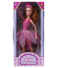 Кукла ABtoys Балерина 30 см в розовой юбке-лепесток PT-00440/w3