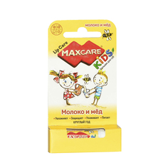 Детский бальзам для губ Maxcare Молоко и Мёд 4,7 г 1-00072809 No Brand
