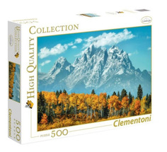 Пазл Clementoni осенний пейзаж 500 деталей