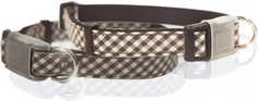 Ошейник для собак Japan Premium Pet с силиконовой защитой, коричневый, размер 2S