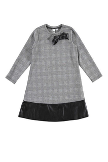 Платье iDO для девочек, цв. серый, р-р 122