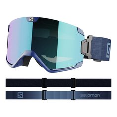 Горнолыжная маска Salomon Cosmic Bold 2022 blue, One Size