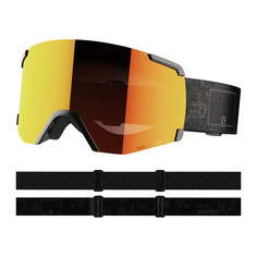 Горнолыжная маска Salomon S/view 2021 black, One Size