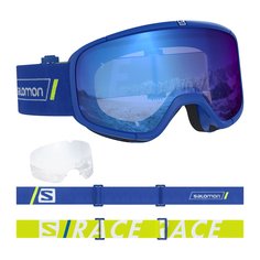 Горнолыжная маска Salomon Goggles Four Seven Sigma 2021 race/ll ice blue, One Size