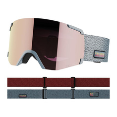 Горнолыжная маска Salomon S/view Sigma 2021 grey, One Size