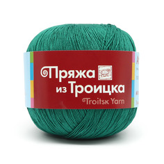 Пряжа из Троицка Астра 100г, 610м (2286 зелёный луг), 10 мотков