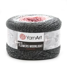 Пряжа YarnArt Flowers Moonlight 260г, 1000м (3279 секционный), 2 мотка