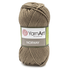 Пряжа YarnArt Norway 100г, 105м (100% акрил) (218 бежевый), 5 мотков