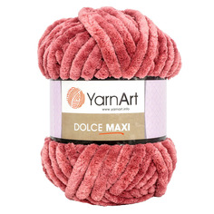 Пряжа YarnArt Dolce Maxi 200г, 70м (100% микрополиэстер) (751 пыльный кедр), 2 мотка
