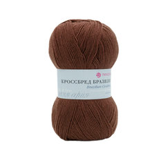 Пряжа Пехорка Кроссбред Бразилии (шерсть мериносовая, акрил) (173 грильяж), 5 мотков