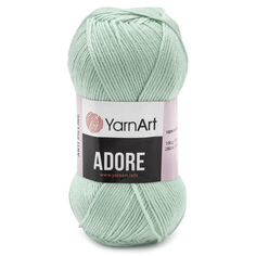 Пряжа YarnArt Adore 100г, 280м (акрил) с эффектом анти-пиллинга, (341 ментол), 5 мотков