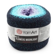 Пряжа YarnArt Flowers Moonlight 260г, 1000м (3254 секционный), 2 мотка