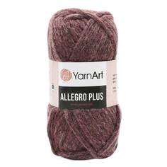 Пряжа YarnArt Allegro Plus 100г, 110м (710 сиреневый меланж), 5 мотков