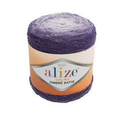 Пряжа Alize Softy Plus Ombre Batik 500г, 600м (7298 секционный), 1 моток