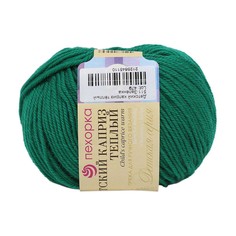 Пряжа Пехорка Детский каприз тёплый 50г, 125м (511 зеленка), 10 мотков