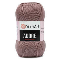Пряжа YarnArt Adore 100г, 280м, эффект анти-пиллинга, (344 пыльная роза), 5 мотков