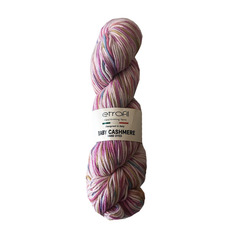 Пряжа Etrofil BABY CASHMERE 100г, 225м (BC006 лососевый/белый), 5 мотков